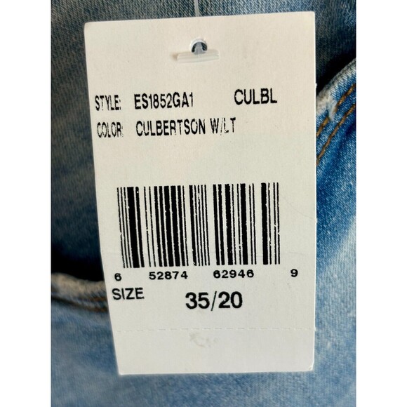 STS BLUE Molly Womens Blue Jean Denim Shorts Size 35 / 20 High Waist Distressed - Picture 6 of 11